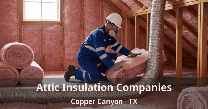 Attic Insulation Companies Copper Canyon - TX