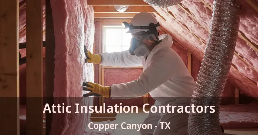 Attic Insulation Contractors Copper Canyon - TX Attic Insulation Contractors Copper Canyon - TX
