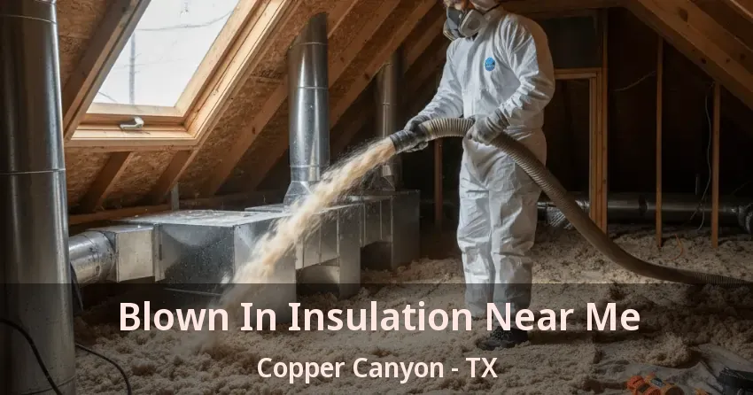 Blown In Insulation Near Me Copper Canyon - TX