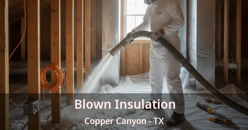 Blown Insulation Copper Canyon - TX
