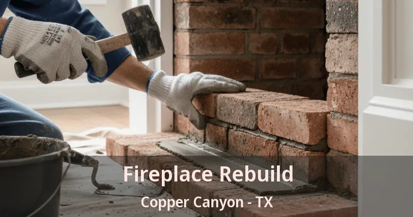 Fireplace Rebuild Copper Canyon - TX