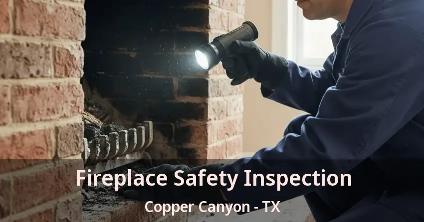 Fireplace Safety Inspection Copper Canyon - TX