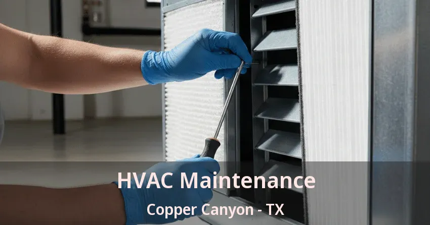HVAC Maintenance Copper Canyon - TX